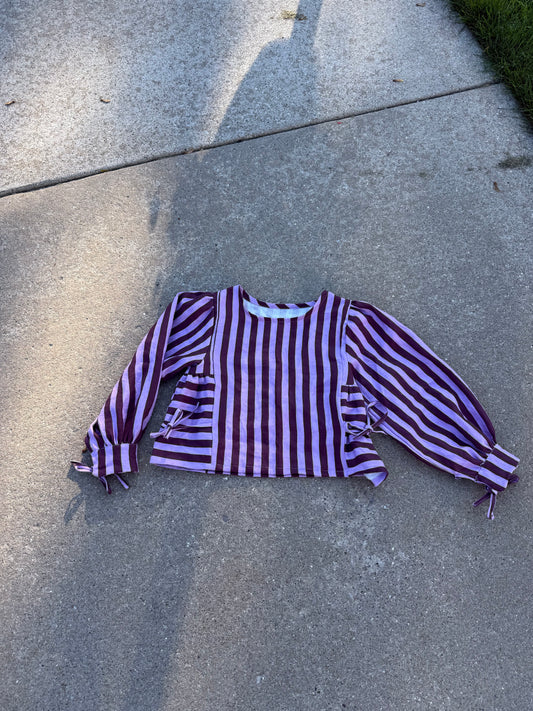 Florence Top | Linen Stripes