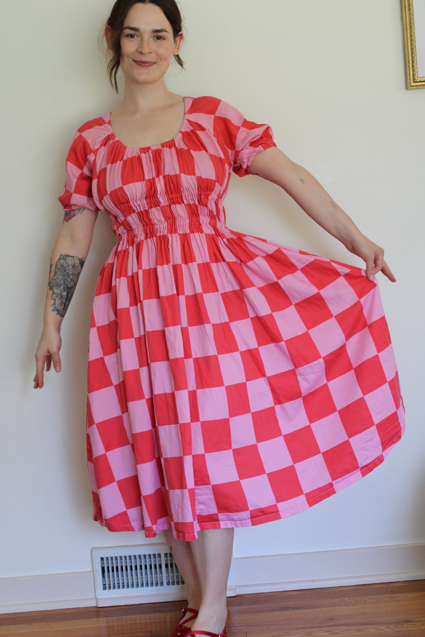 Ruby Dress in It Girl Check