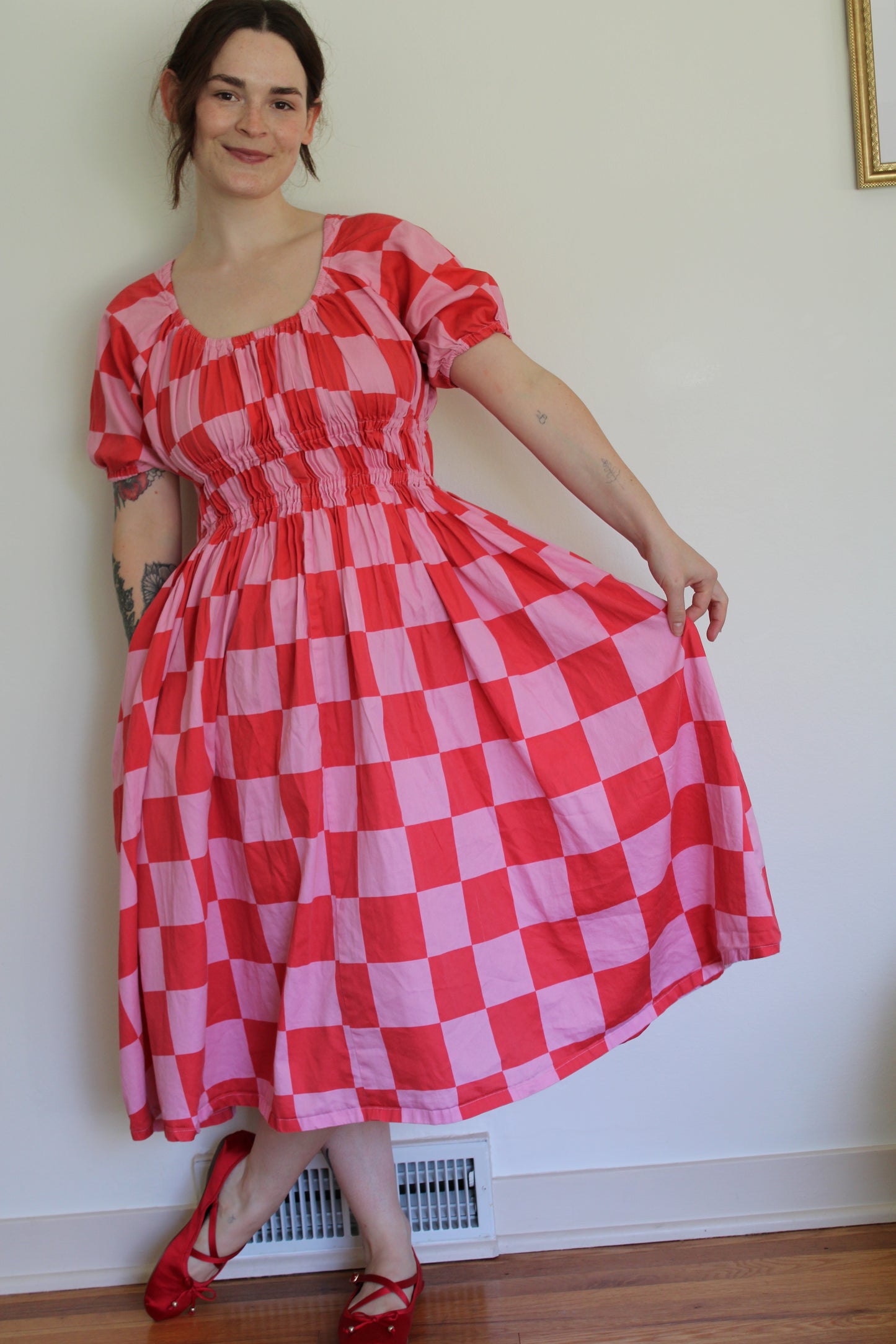 Ruby Dress in It Girl Check