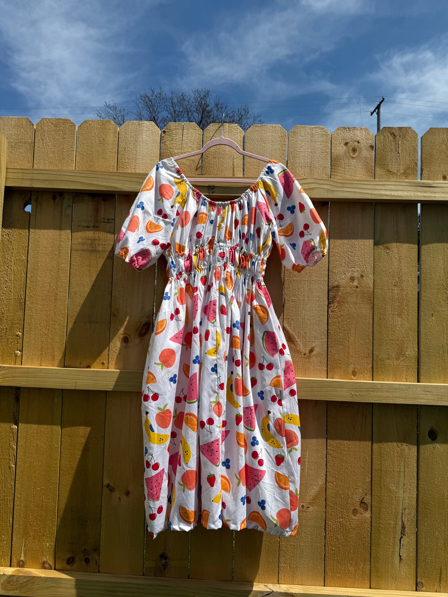 Ruby Dress in Fruit Salad