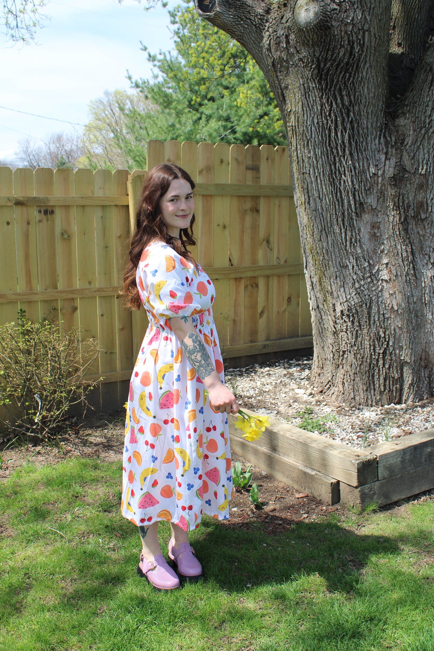Ruby Dress in Fruit Salad