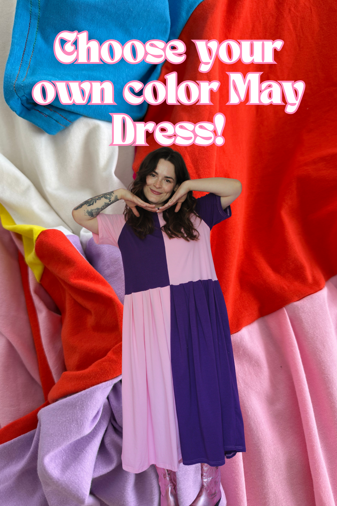 May Dress | Choose Your Own Print/Colors!