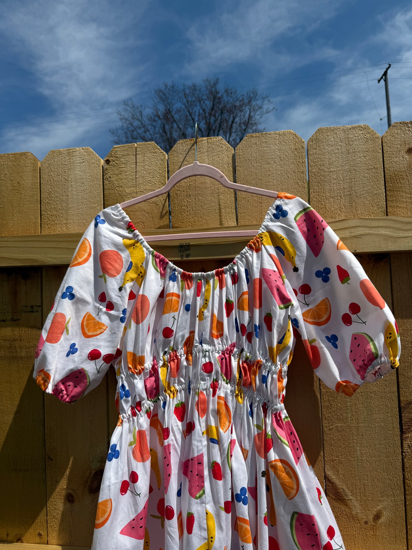 Ruby Dress in Fruit Salad