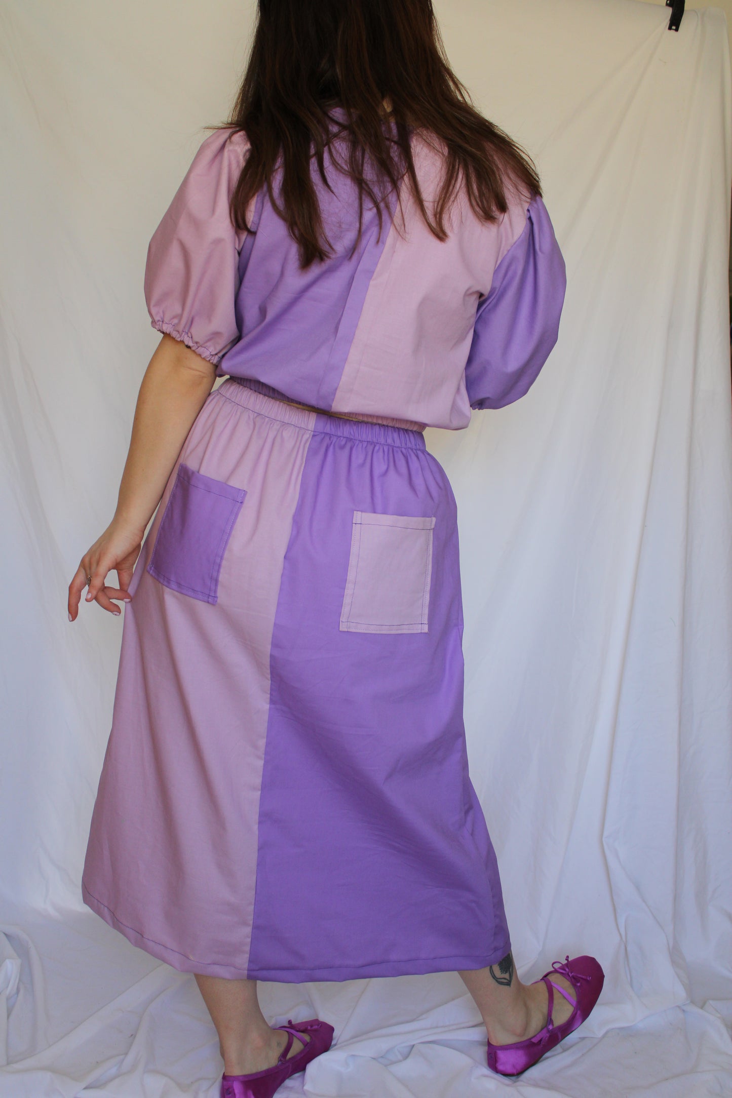 Elle Skirt in Lilac