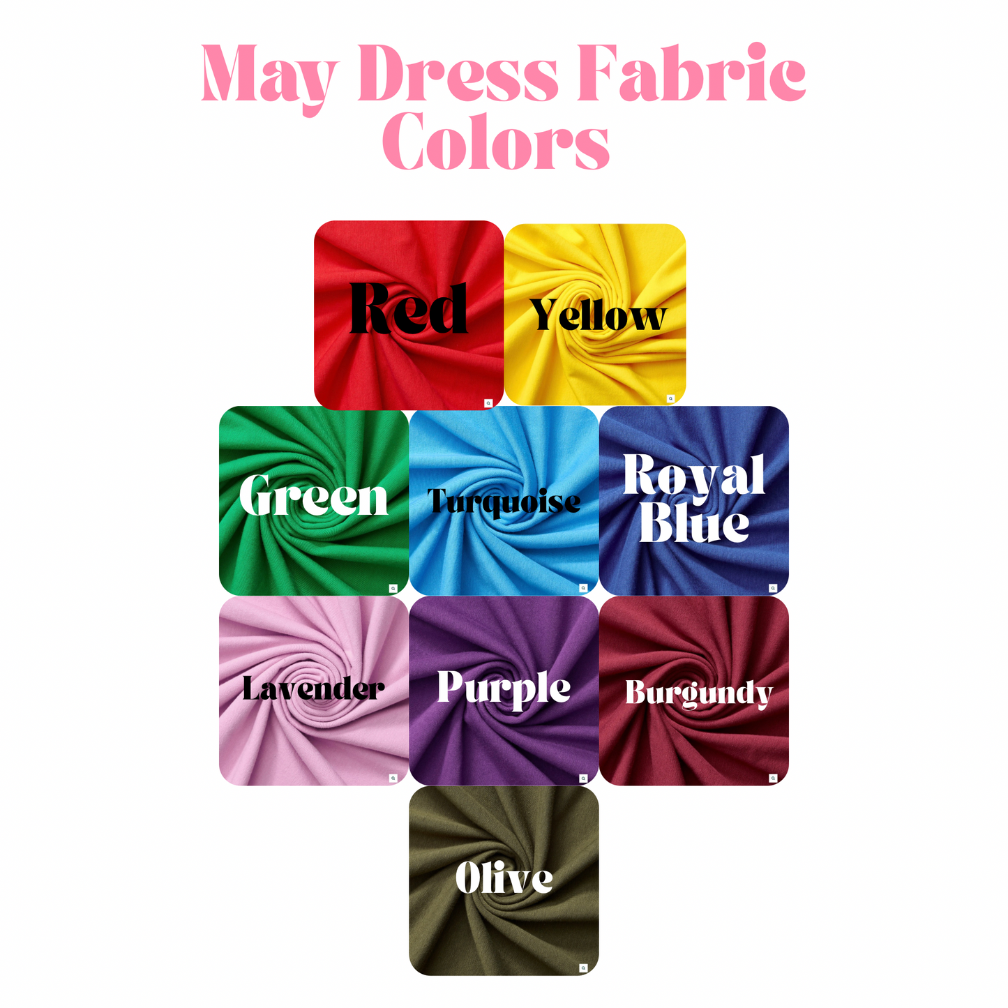 May Dress | Choose Your Own Print/Colors!