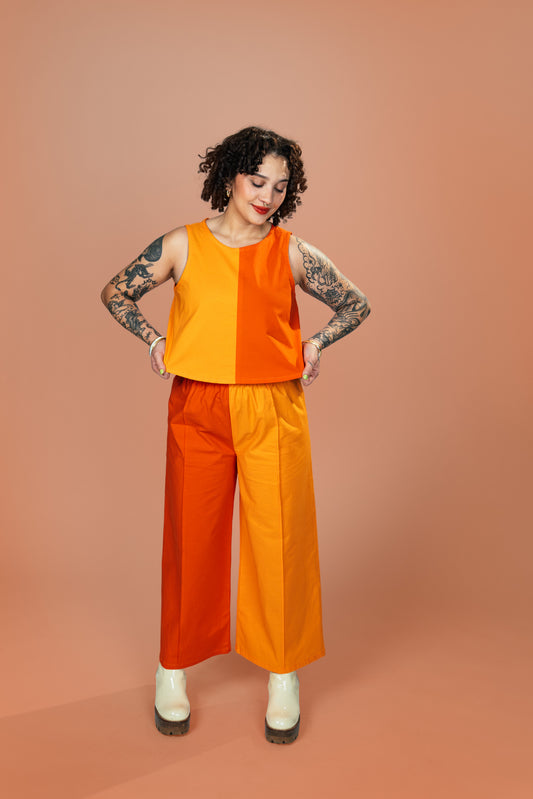 Elle Pants | Tangerine & Sorbet