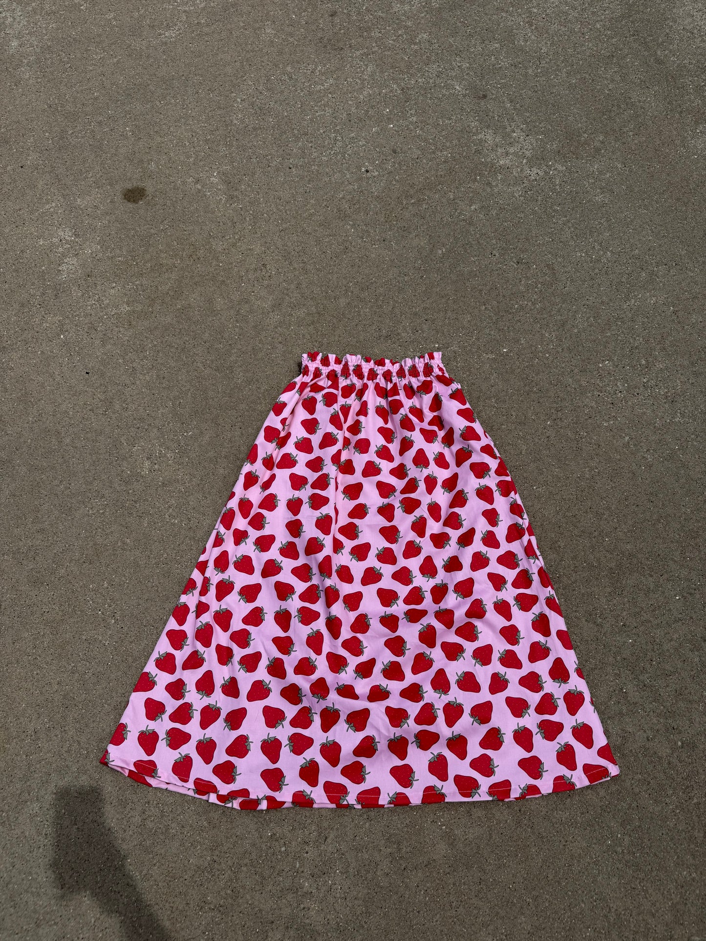 Posey Skirt | Strawberry Patch
