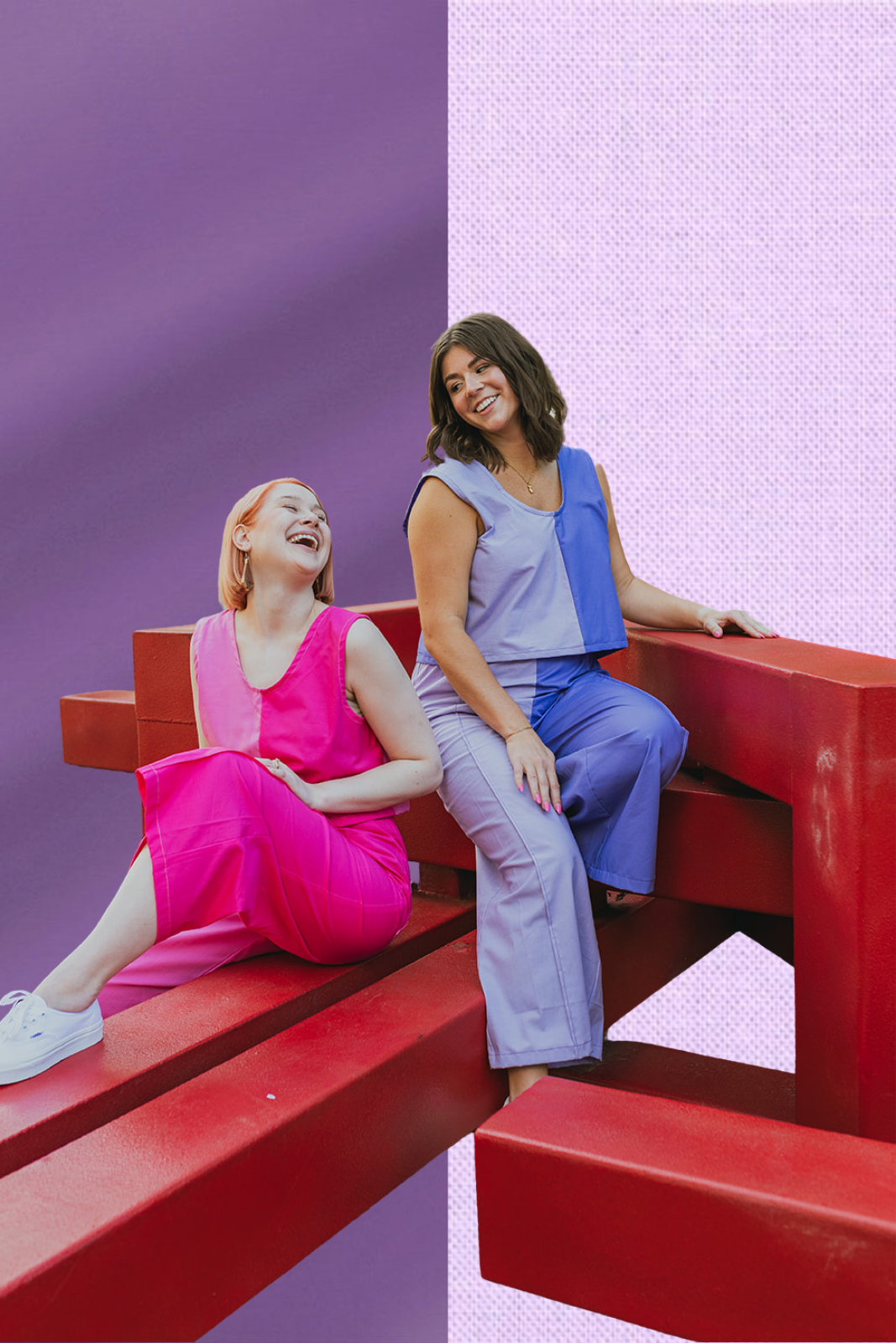 Elle Pants in Lilac Purple