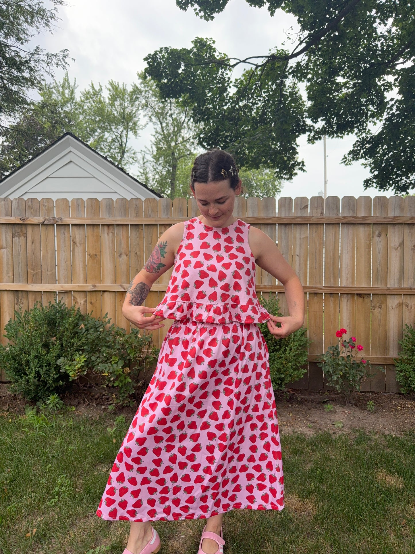 Posey Tank | Strawberry Patch