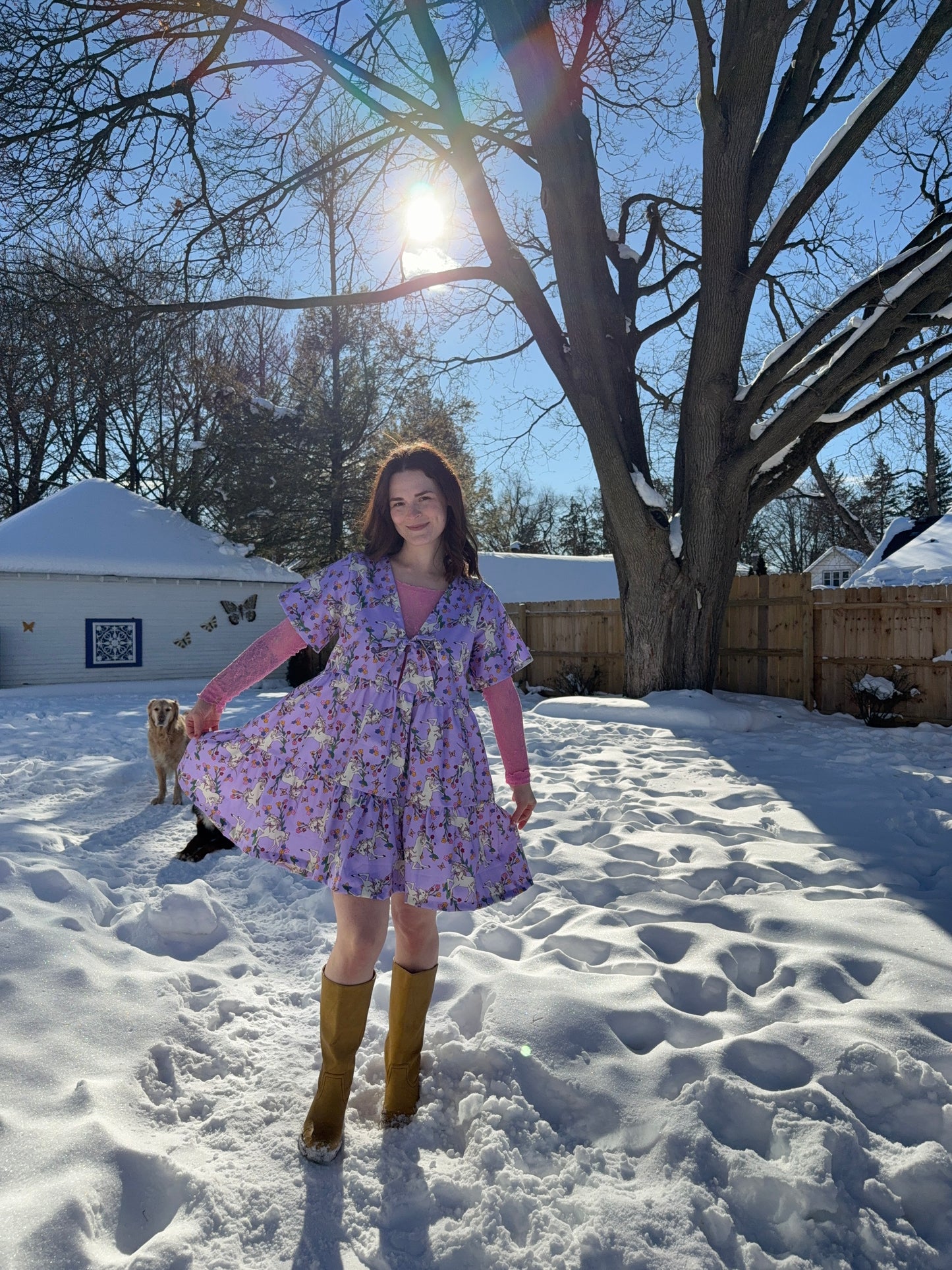 Bonnie Dress in Unicorn