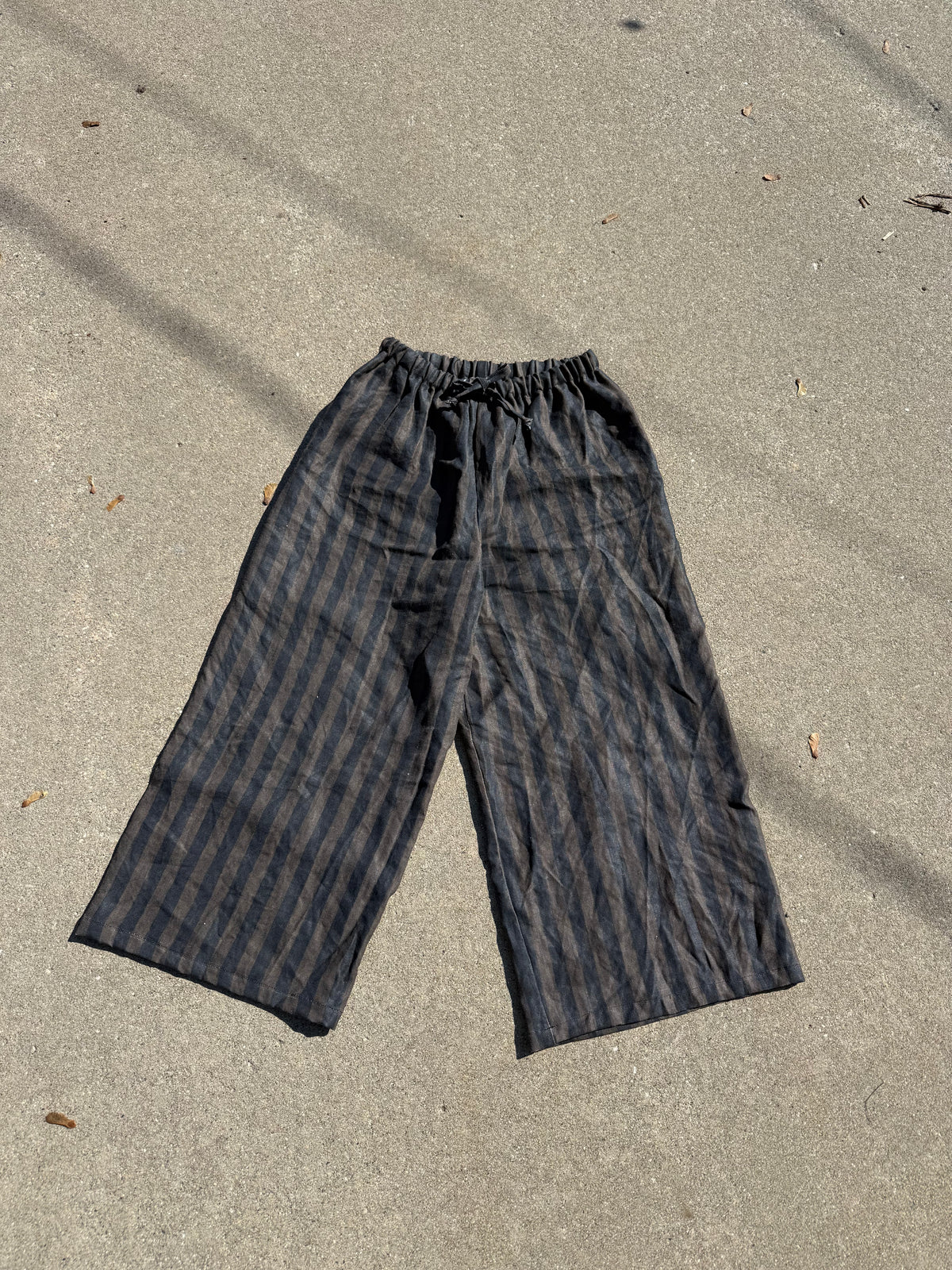 Luna Pants | Linen Stripes