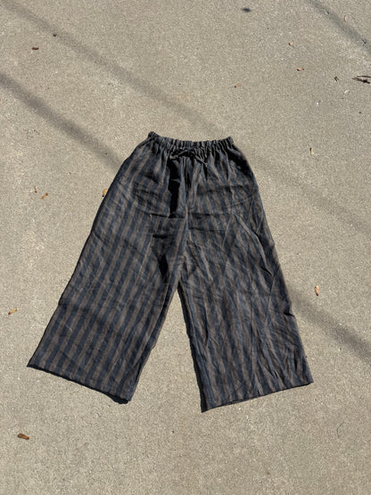 Luna Pants | Linen Stripes