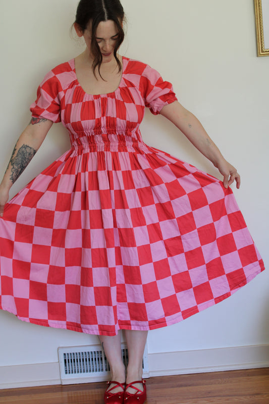 Ruby Dress in It Girl Check