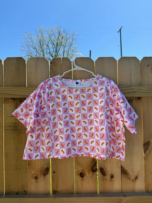 Tilly Top in Hot Dog