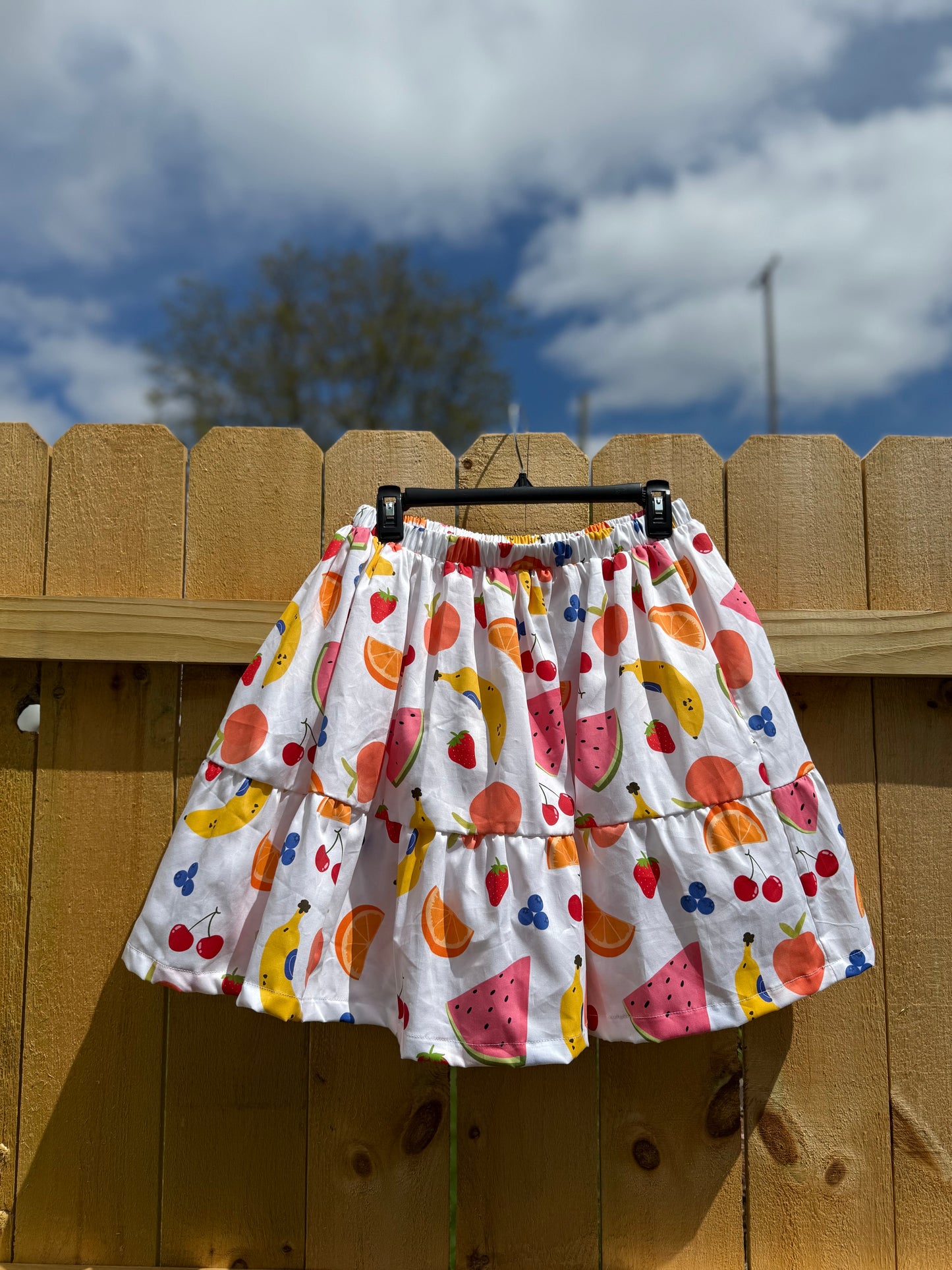 Lola Mini Skirt in Fruit Salad
