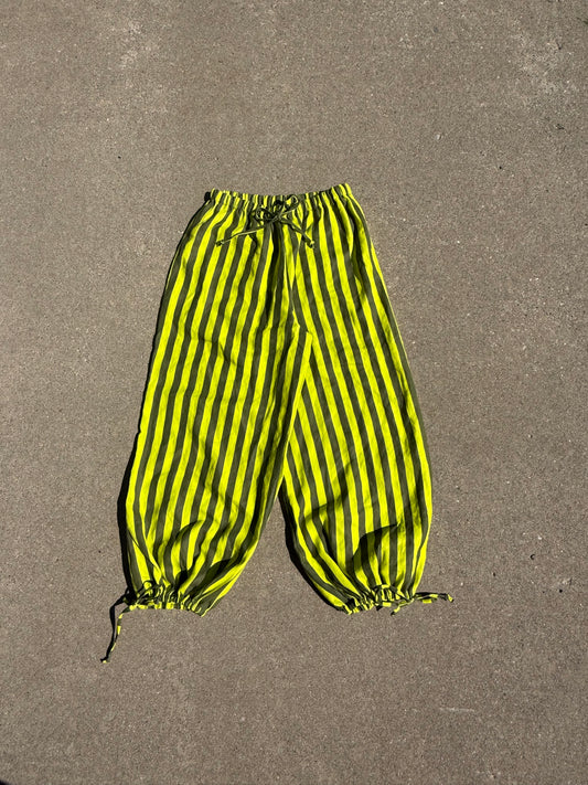 Daisy Pants | Linen Stripes