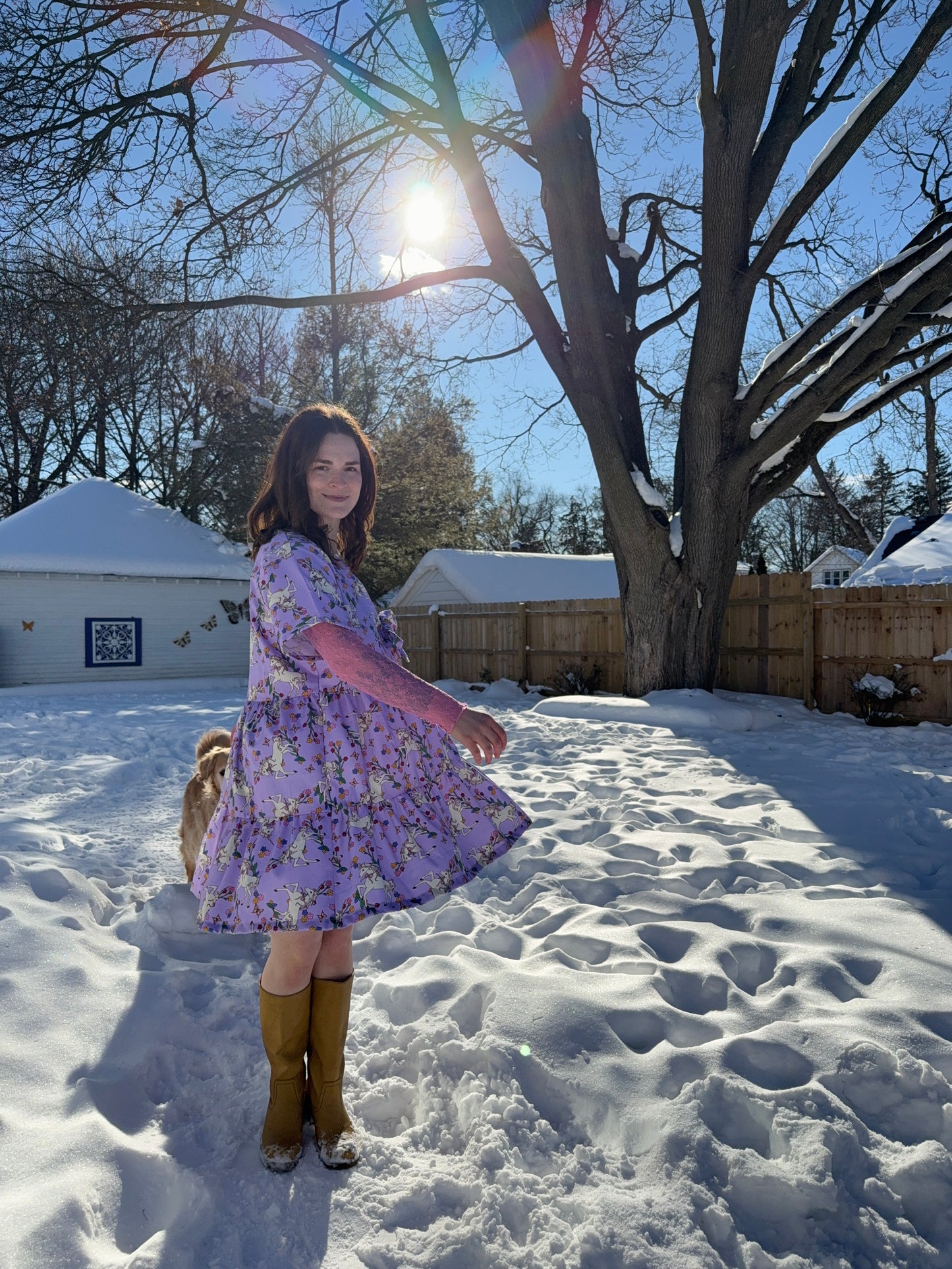 Bonnie Dress in Unicorn