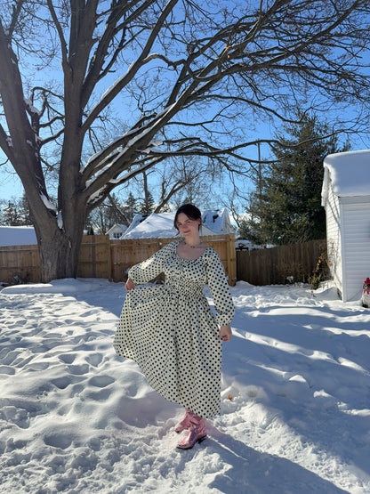 Ruby Dress in Spots