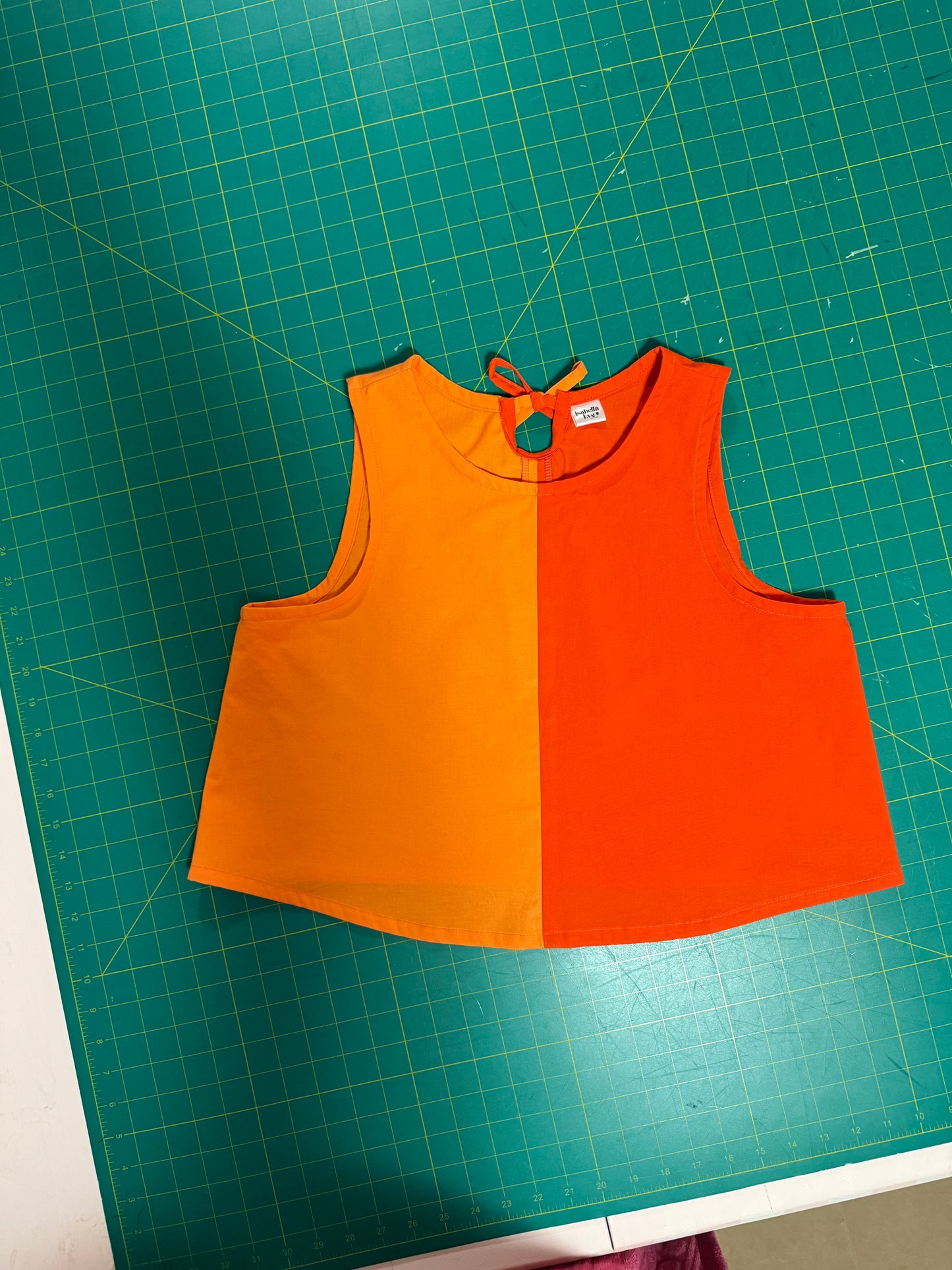 Elle Tank | Tangerine & Sorbet