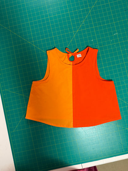 Elle Tank | Tangerine & Sorbet