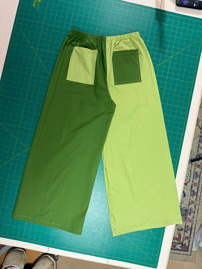 Elle Pants | Pistachio & Jade