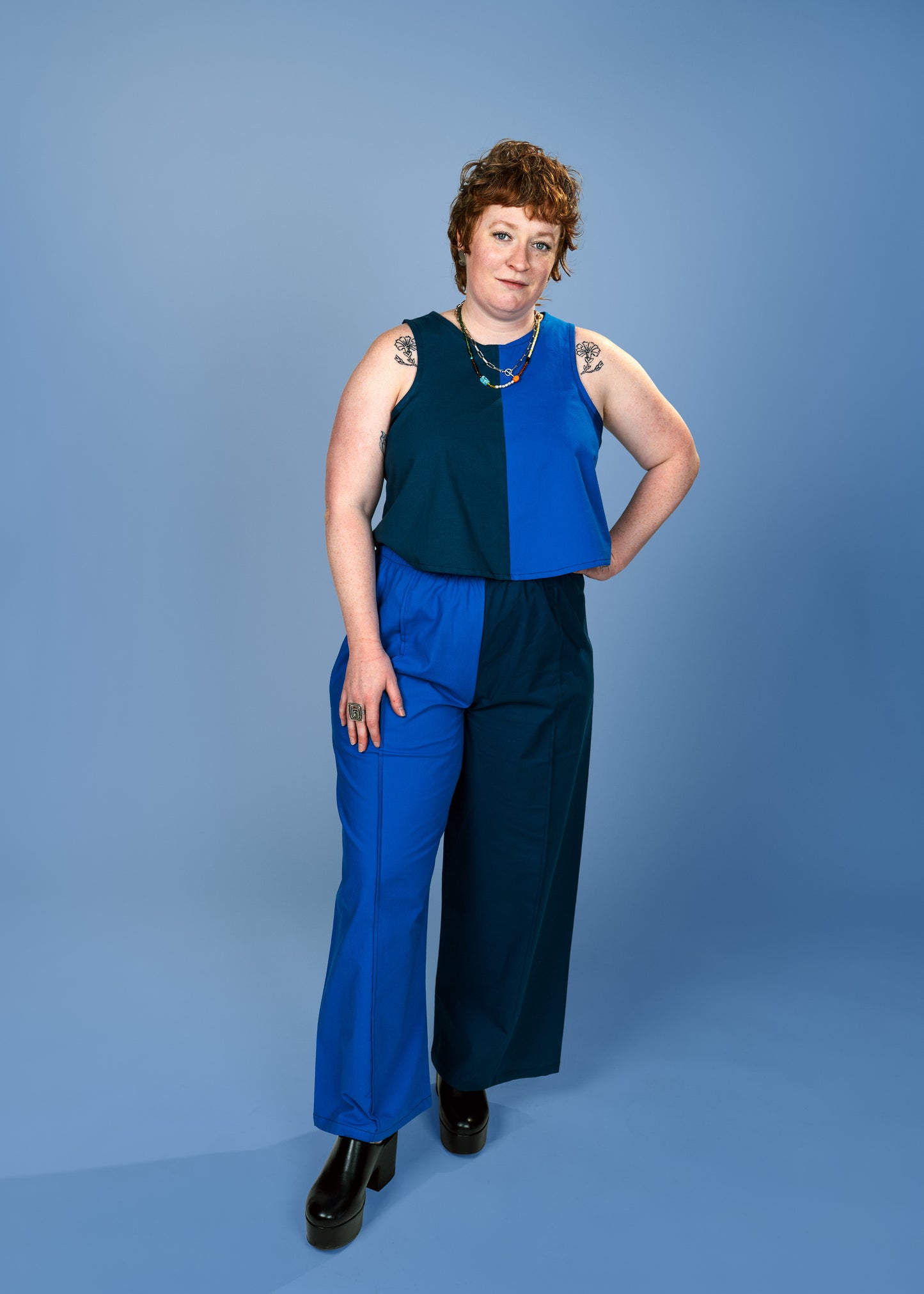Elle Pants | Sapphire & Midnight