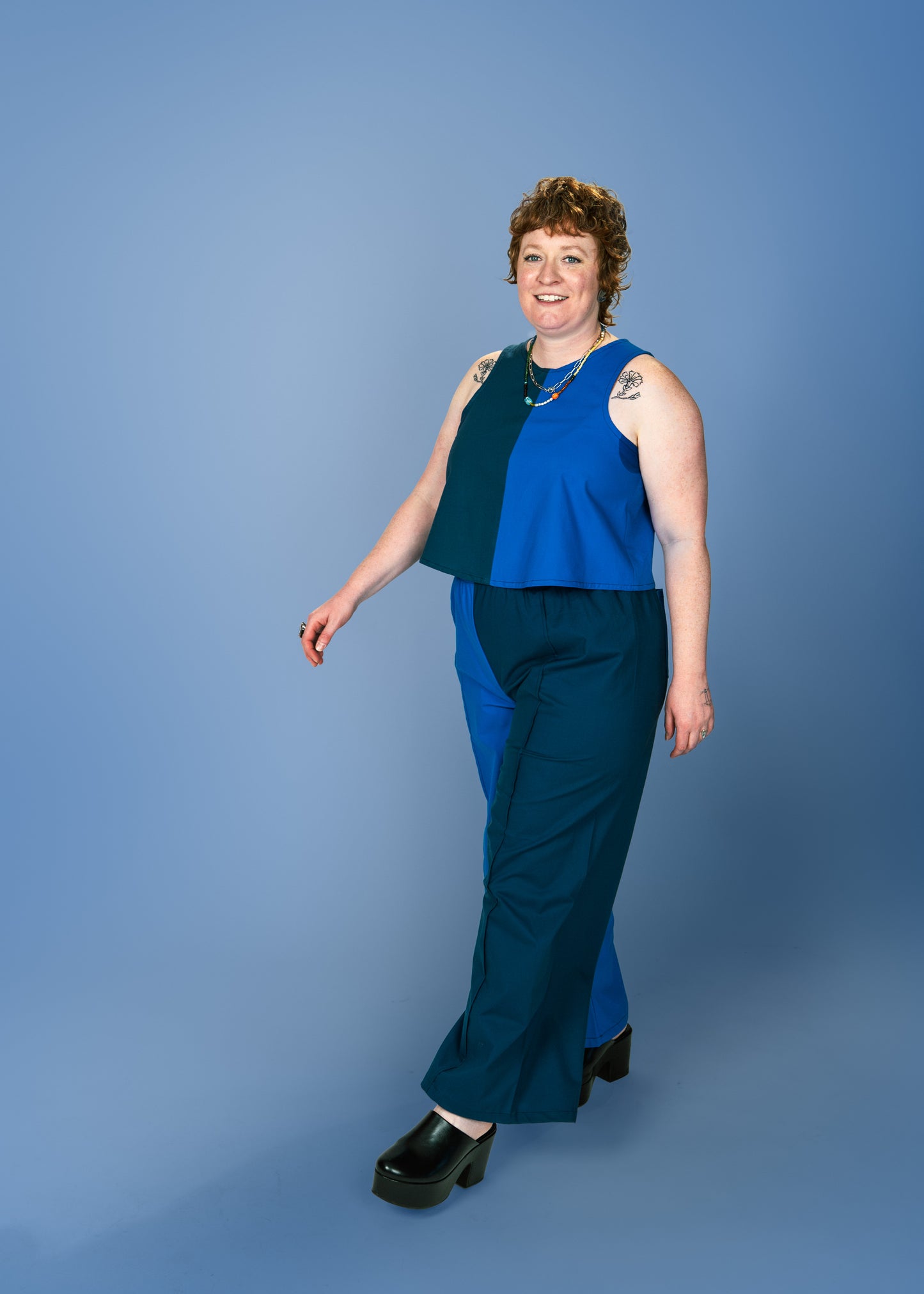 Elle Pants | Sapphire & Midnight