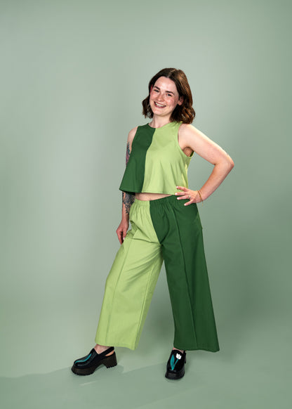 Elle Tank | Pistachio & Jade