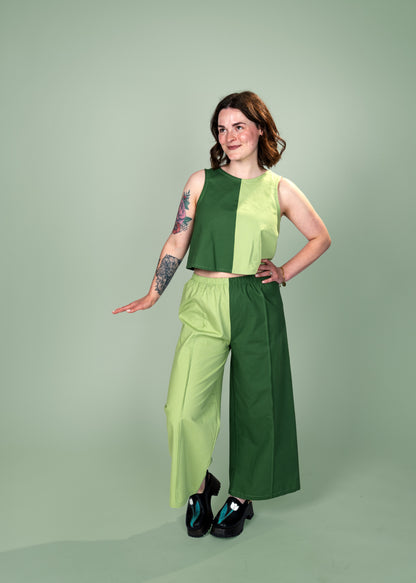 Elle Tank | Pistachio & Jade