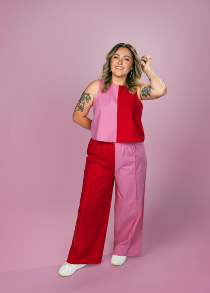 Elle Tank | Peony & Cherry