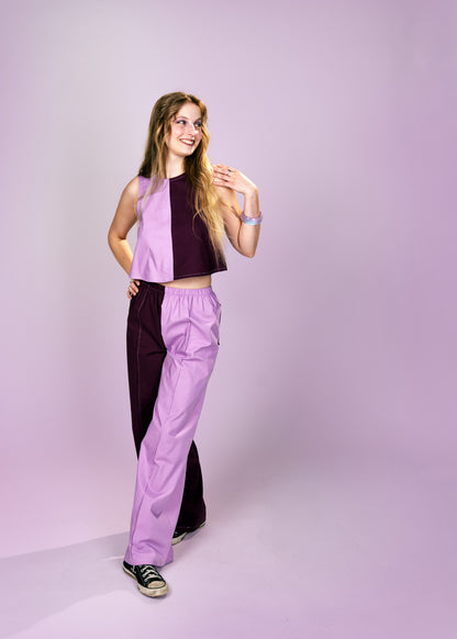 Elle Pants | Lilac & Grape