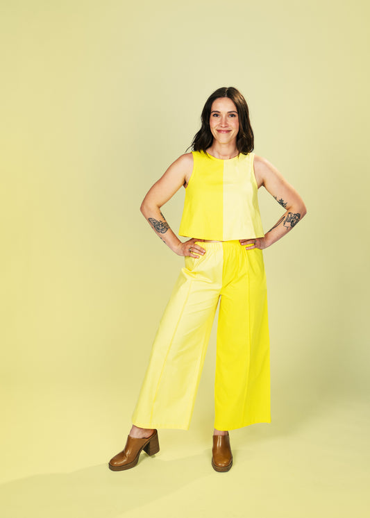 Elle Tank | Lemon & Butter