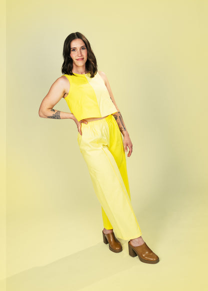 Elle Pants | Lemon & Butter