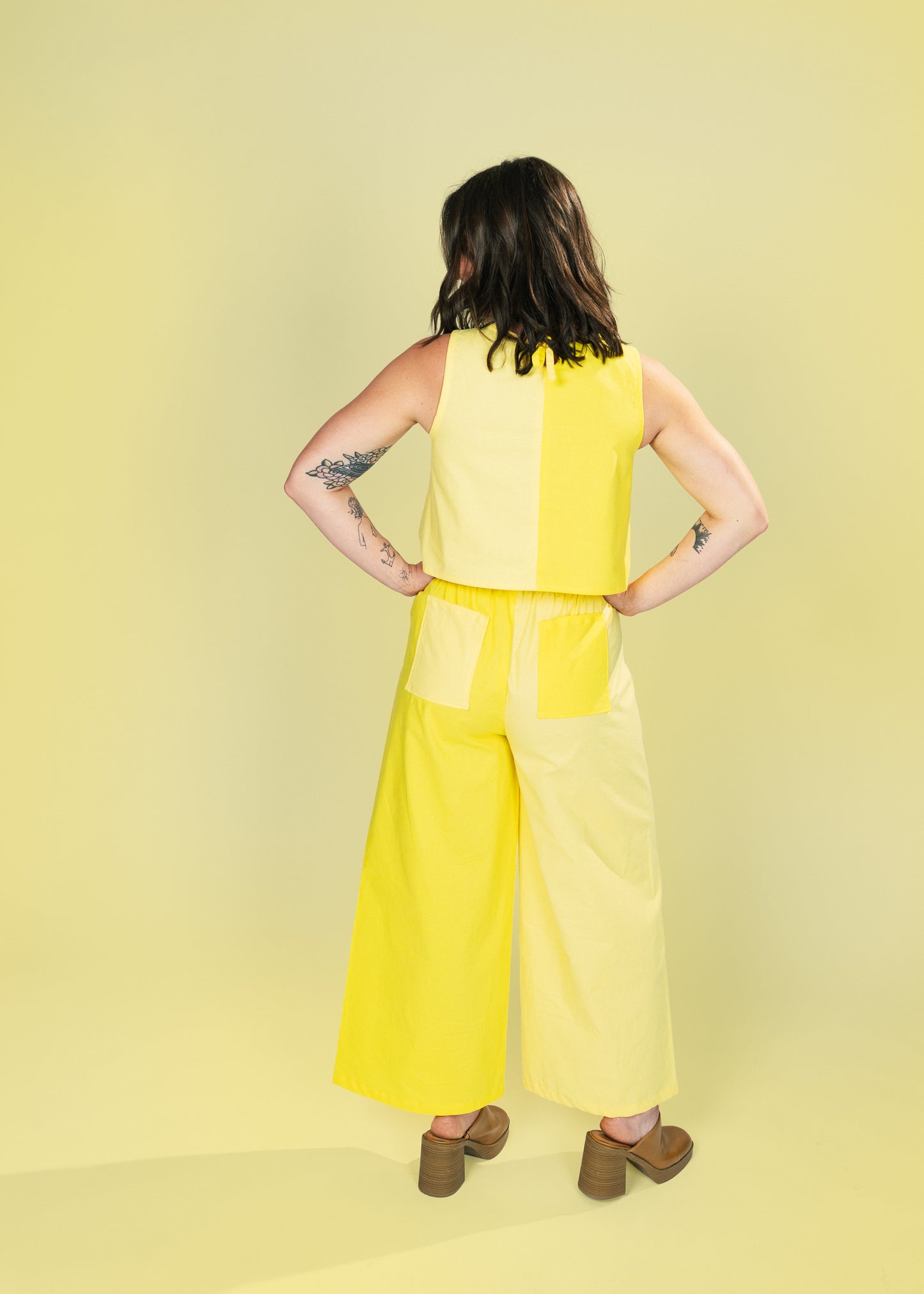 Elle Pants | Lemon & Butter