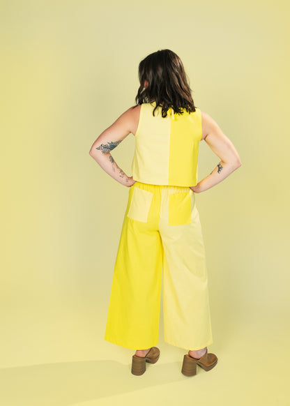 Elle Pants | Lemon & Butter