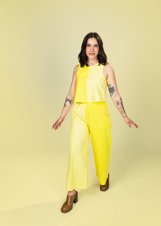 Elle Tank | Lemon & Butter